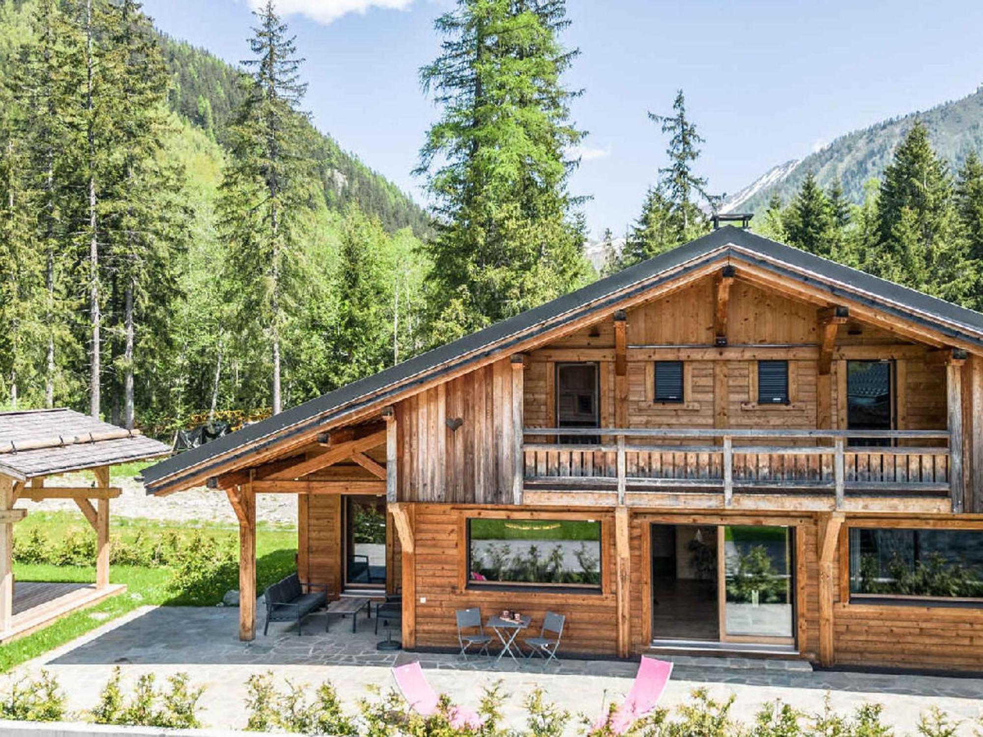שאמוני Chalet Moderne 4* Avec Sauna, Tv Et Parking A Argentiere - Fr-1-343-180 מראה חיצוני תמונה
