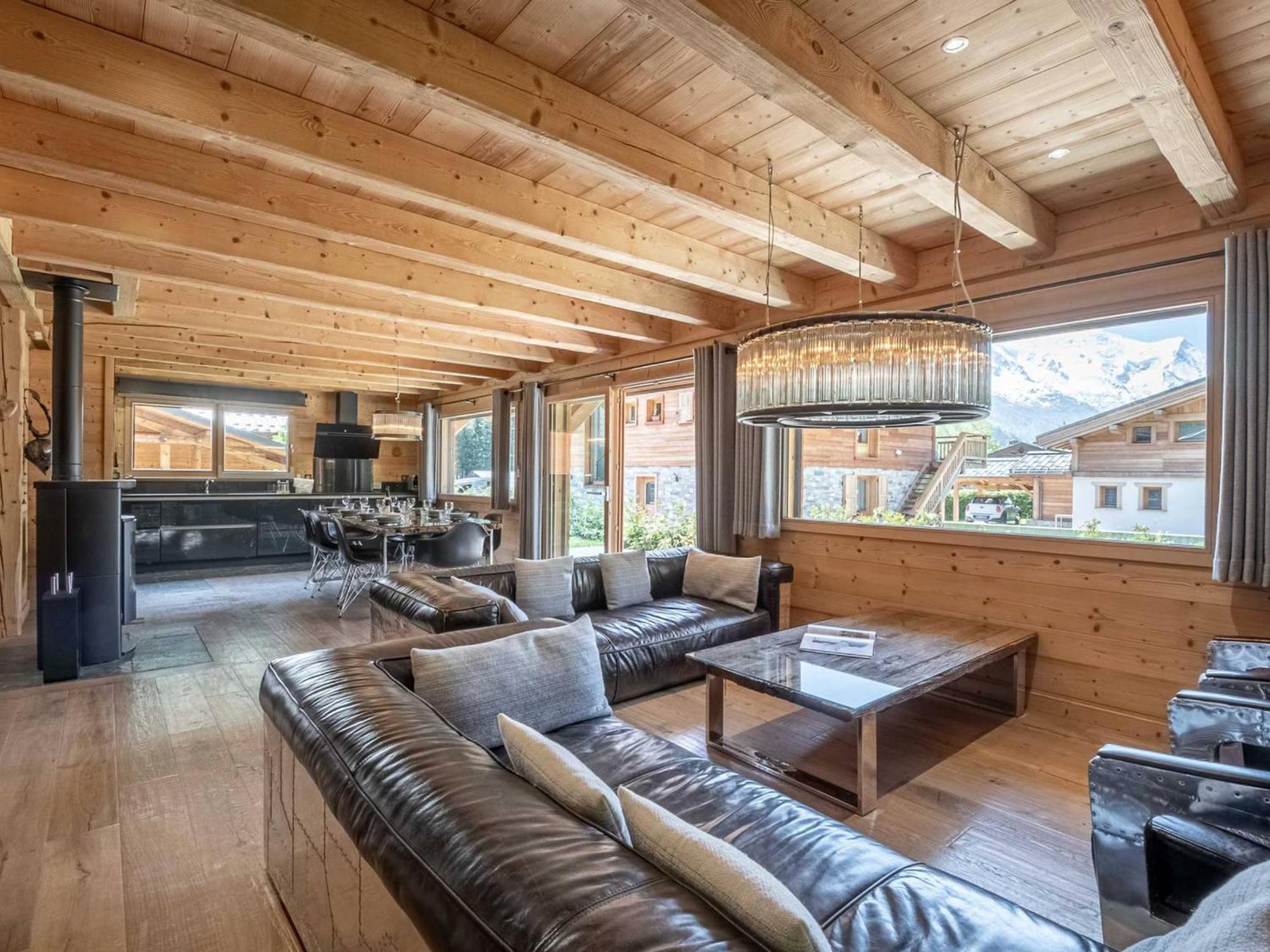 שאמוני Chalet Moderne 4* Avec Sauna, Tv Et Parking A Argentiere - Fr-1-343-180 מראה חיצוני תמונה