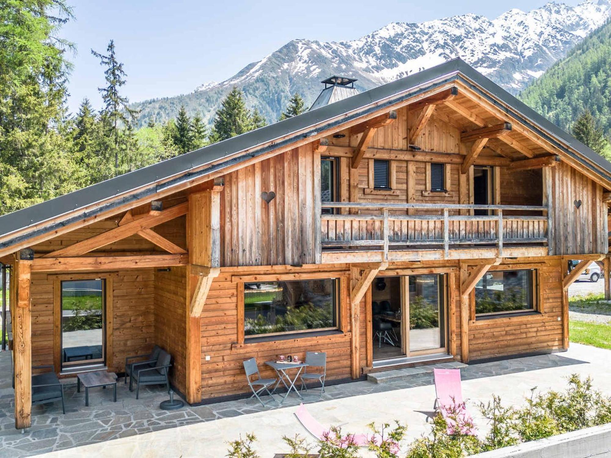 שאמוני Chalet Moderne 4* Avec Sauna, Tv Et Parking A Argentiere - Fr-1-343-180 מראה חיצוני תמונה