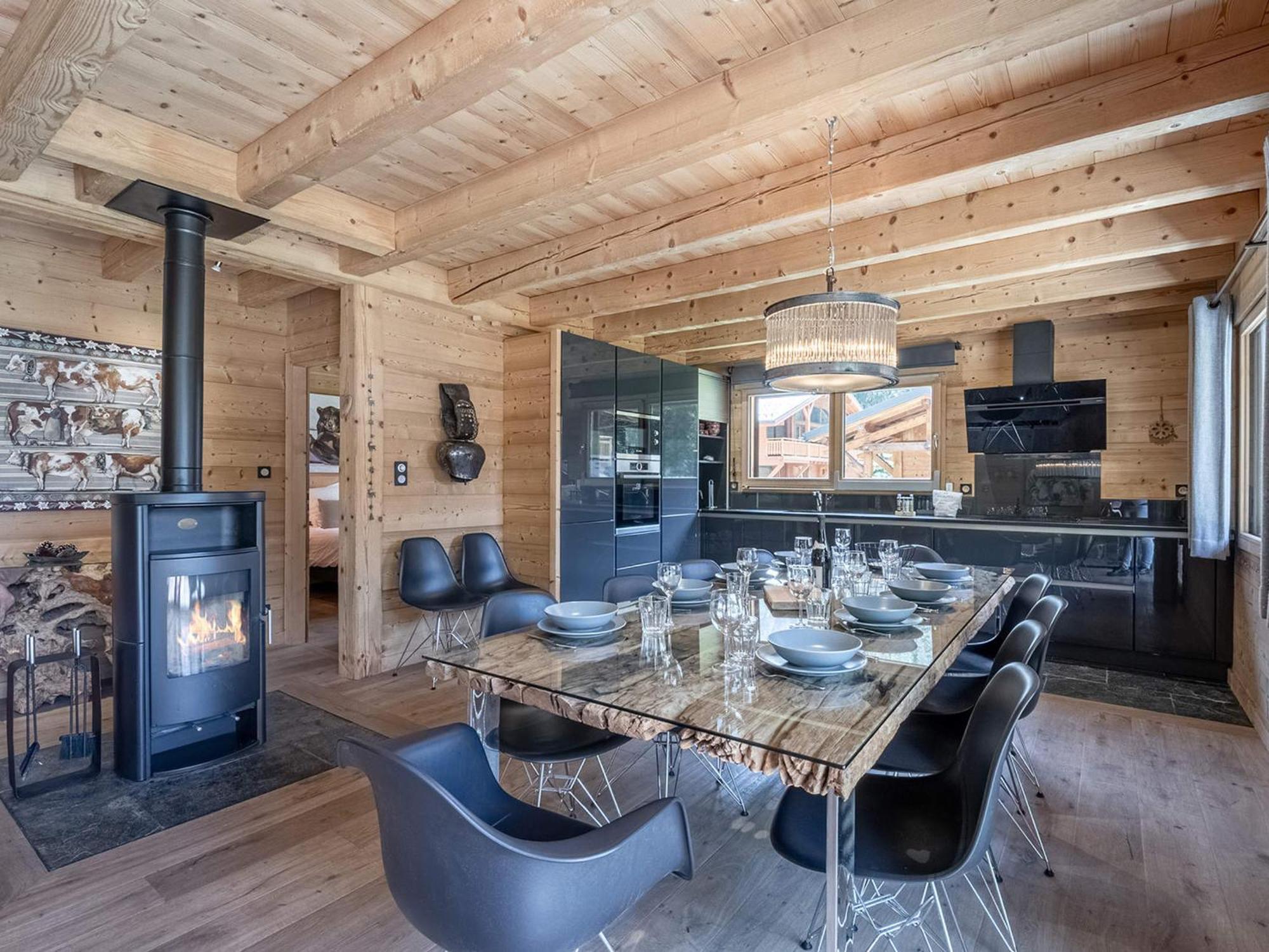 שאמוני Chalet Moderne 4* Avec Sauna, Tv Et Parking A Argentiere - Fr-1-343-180 מראה חיצוני תמונה